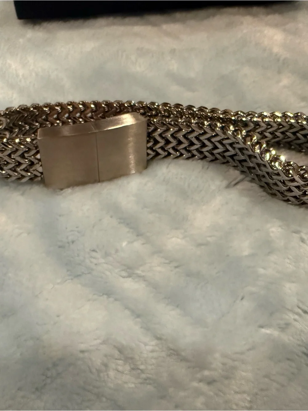 1913 Men's Stainless Steel Silver bracelet
